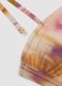 Multicolour stretch bandeau bikini top_5