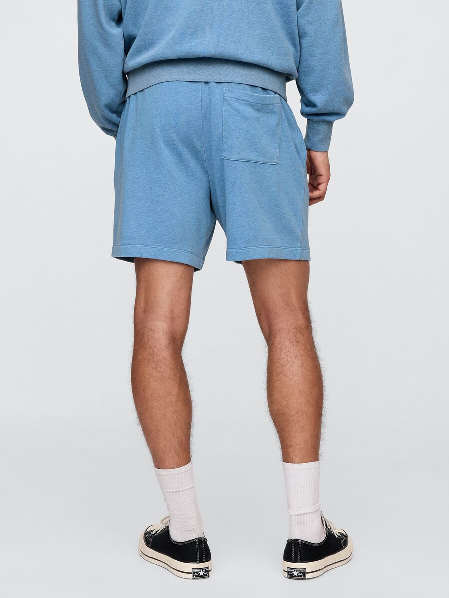 Azure blue Gap shorts in cotton blend_2