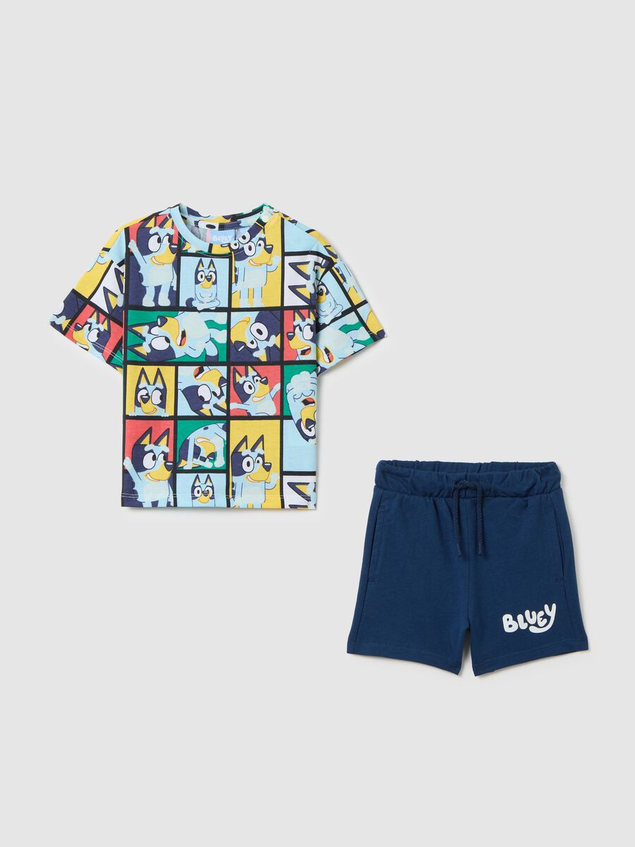 Bluey Cotton Jogging Set for Infant_0