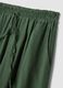 Green viscose-blend palazzo trousers_1