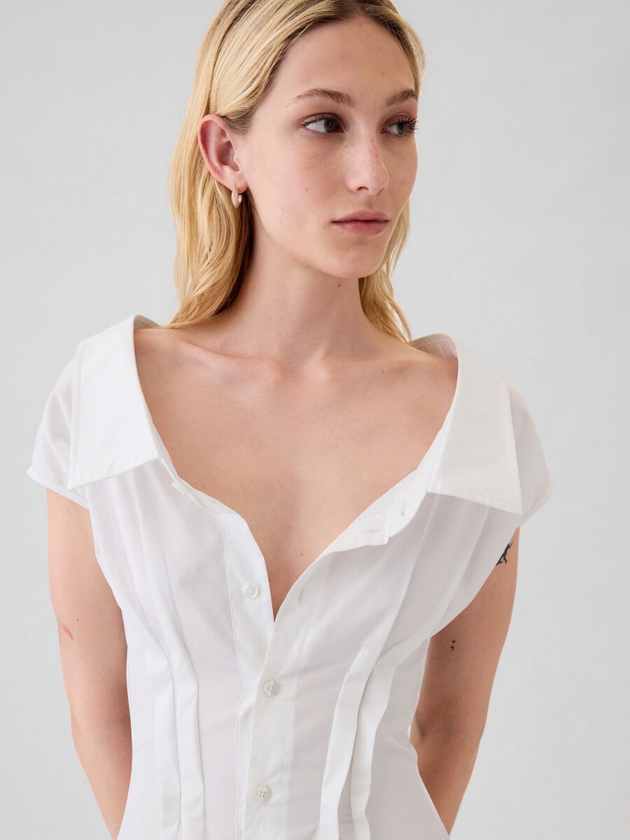 Poplin shirt dress by Zac Posen_3