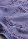 Purple Denim Shorts for Girls_5
