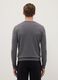 Grey crew neck cotton blend jumper regular fit_2