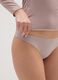 Beige stretch cotton Brazilian brief_3