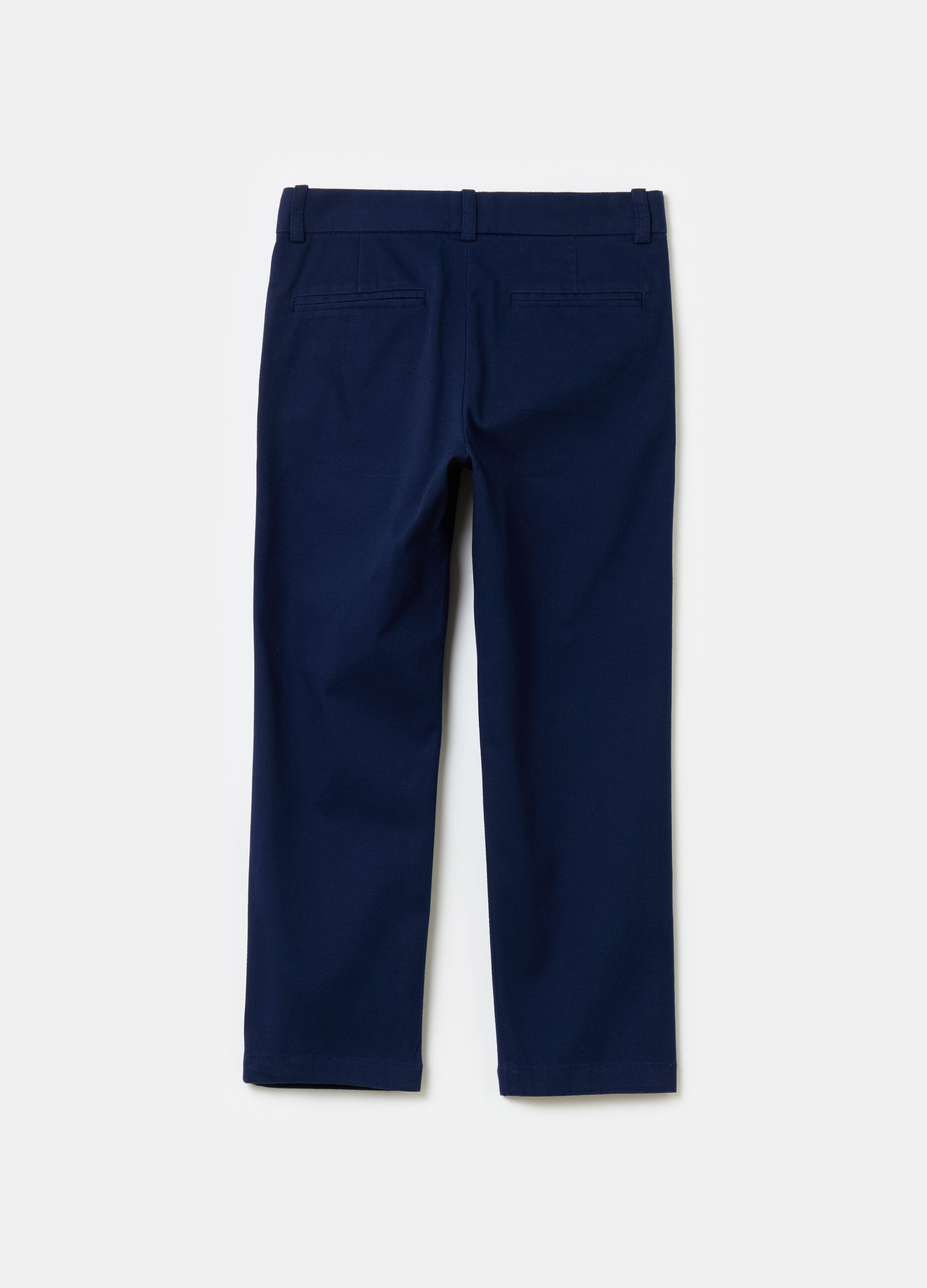 Pantaloni chino in cotone stretch