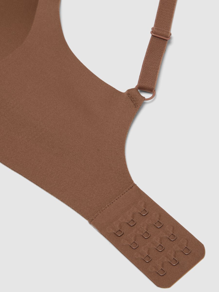 Reggiseno marrone con imbottitura removibile_1