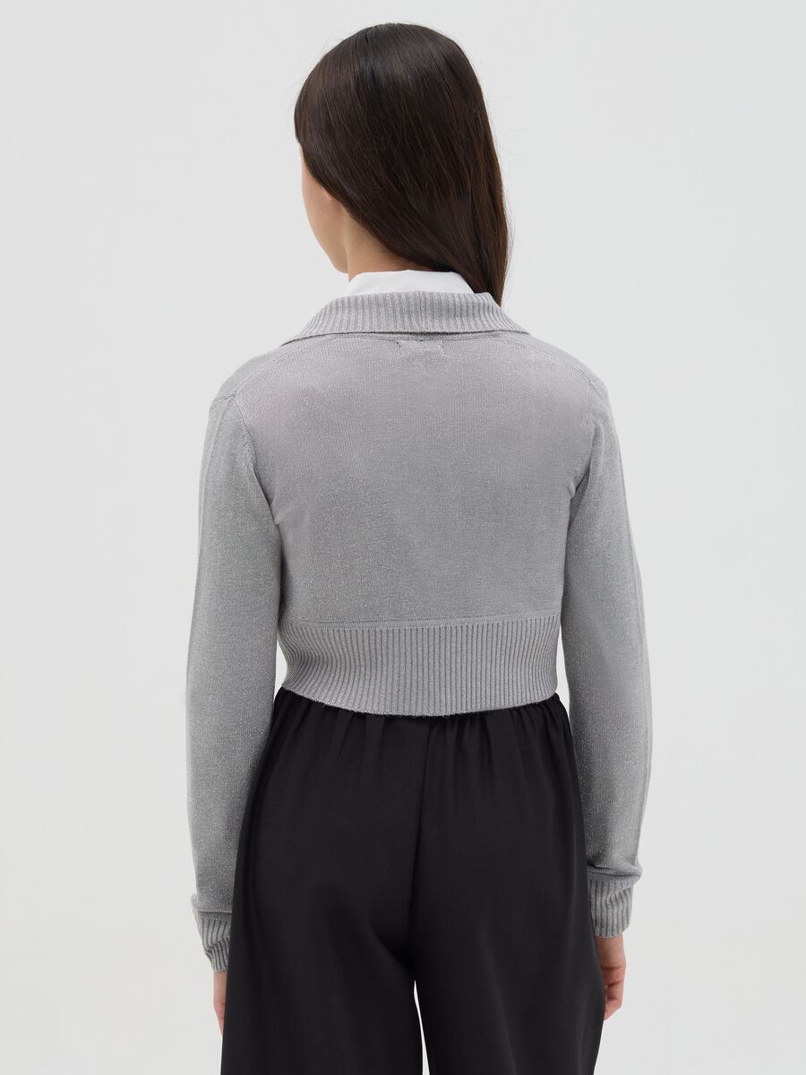 Edge to edge cardigan with shawl neck_2