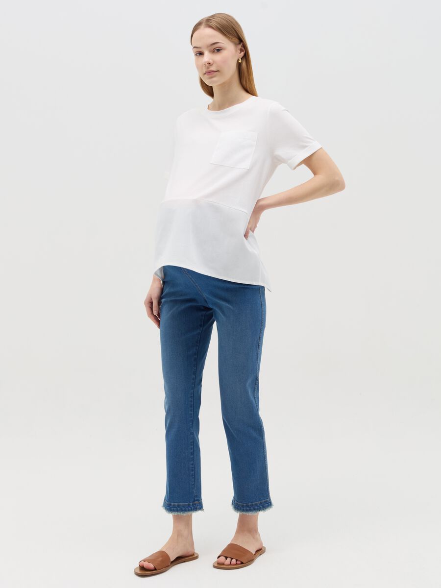 Maternity T-shirt with pocket_0