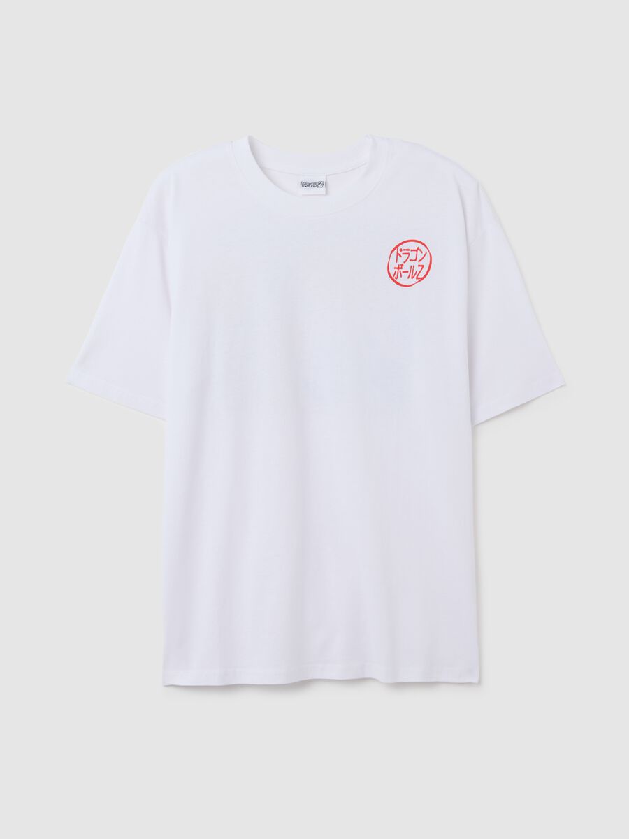 White pure cotton regular fit T-shirt_0