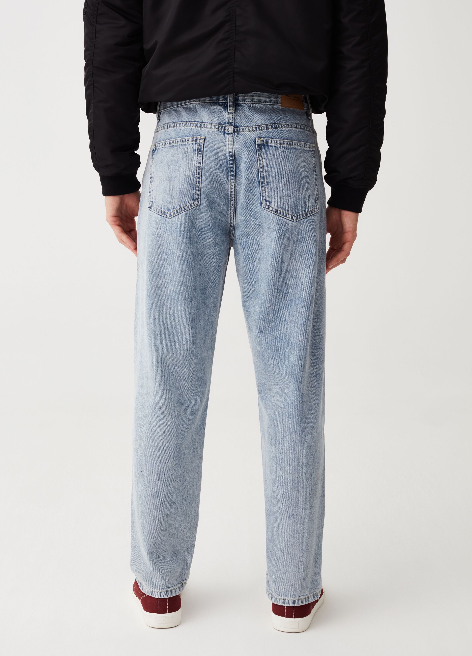 Pantaloni a discount righe bershka