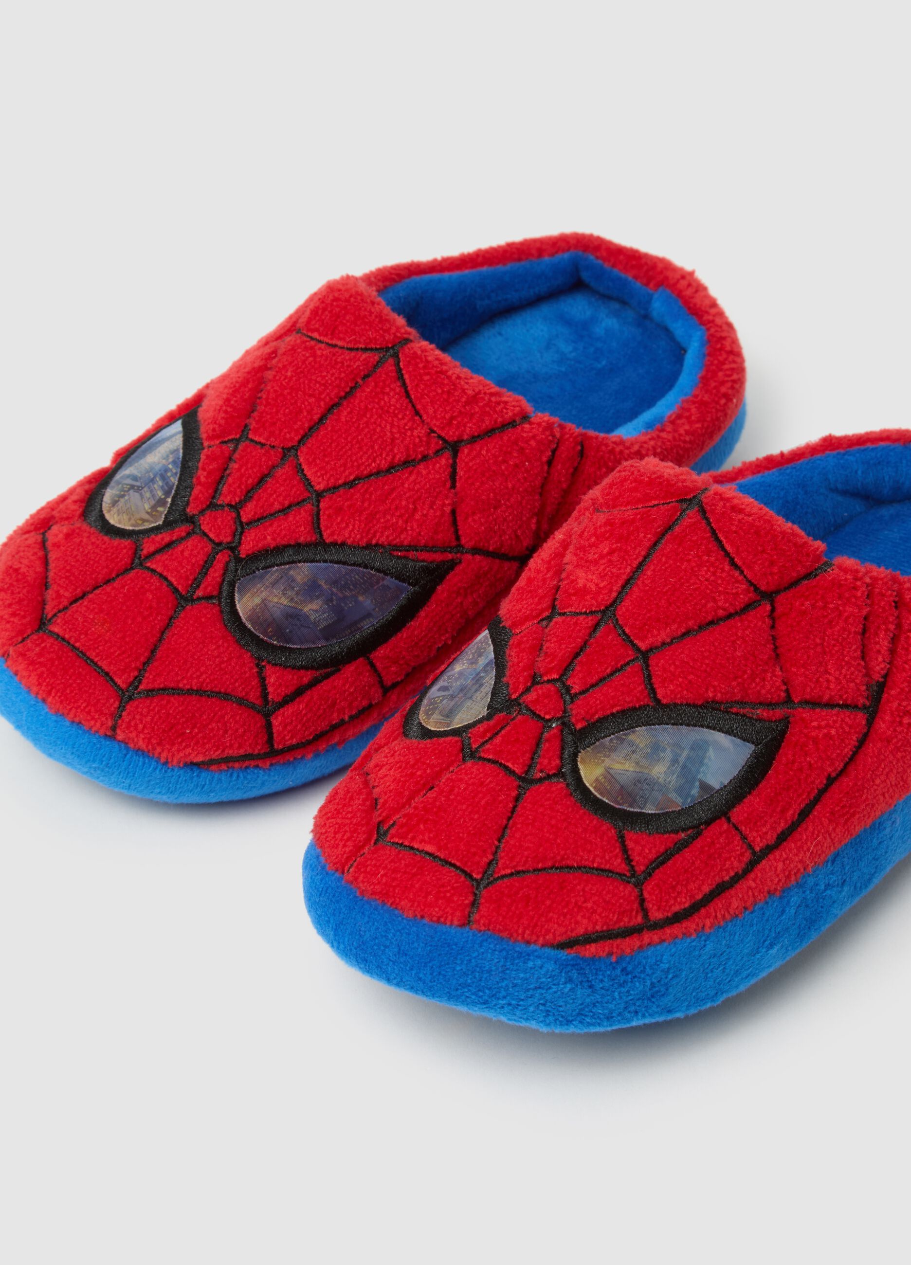 Pantofole da bambino in tessuto multicolor