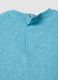 Light blue pure cotton children's t-shirt regular fit with pocket_3