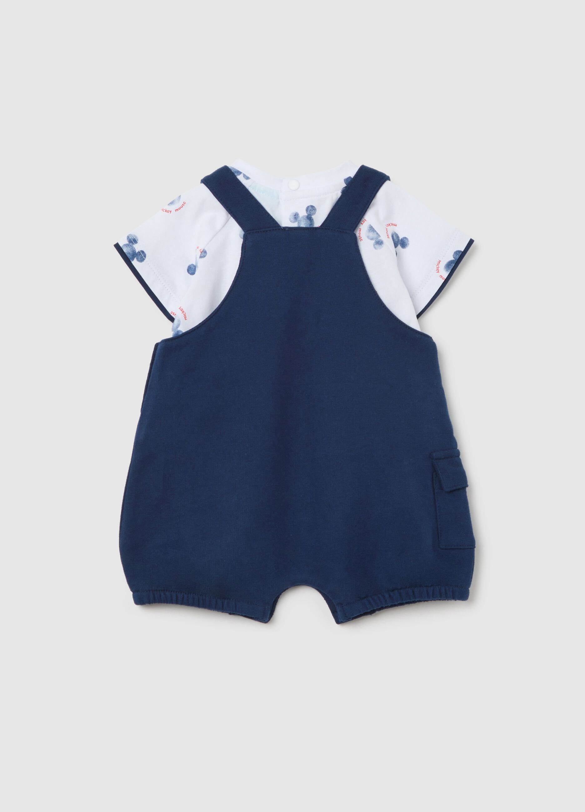 Disney set with Mickey Mouse in organic cotton