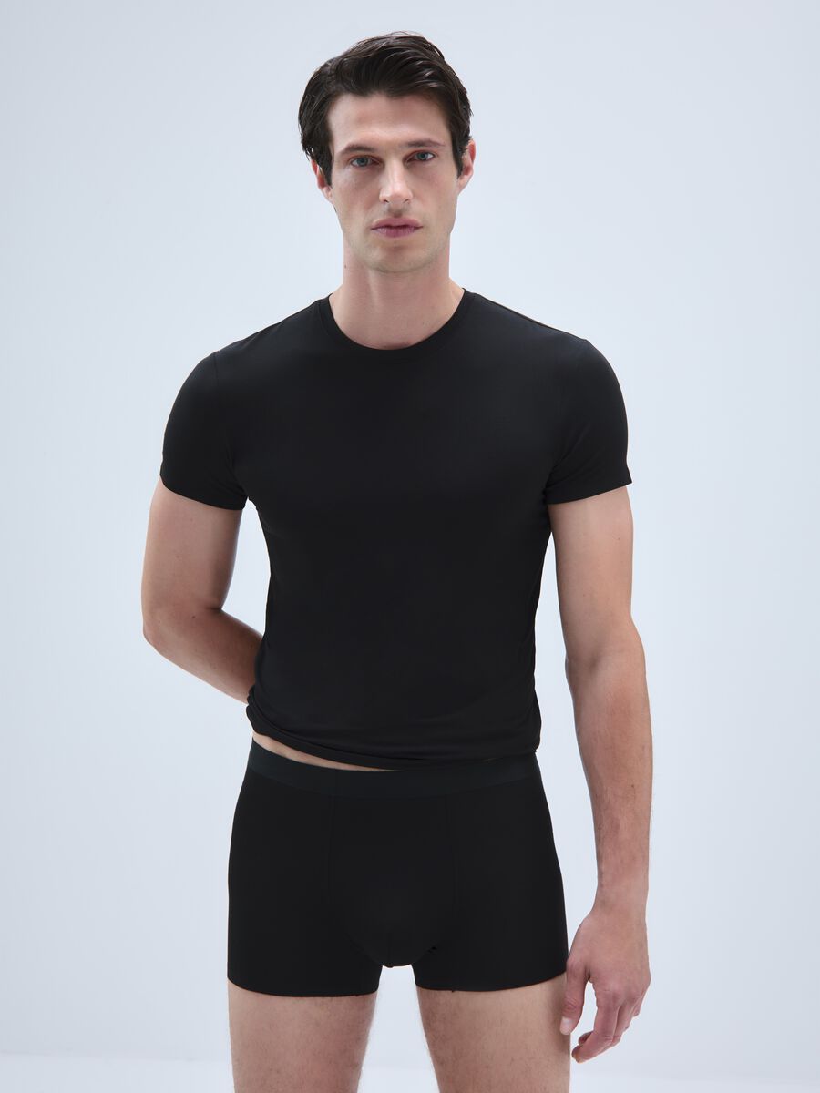 Black OVS Perform Stretch T-shirt_0