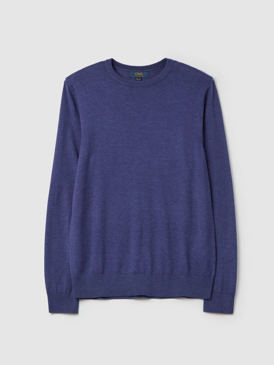 Round neck pullover_4