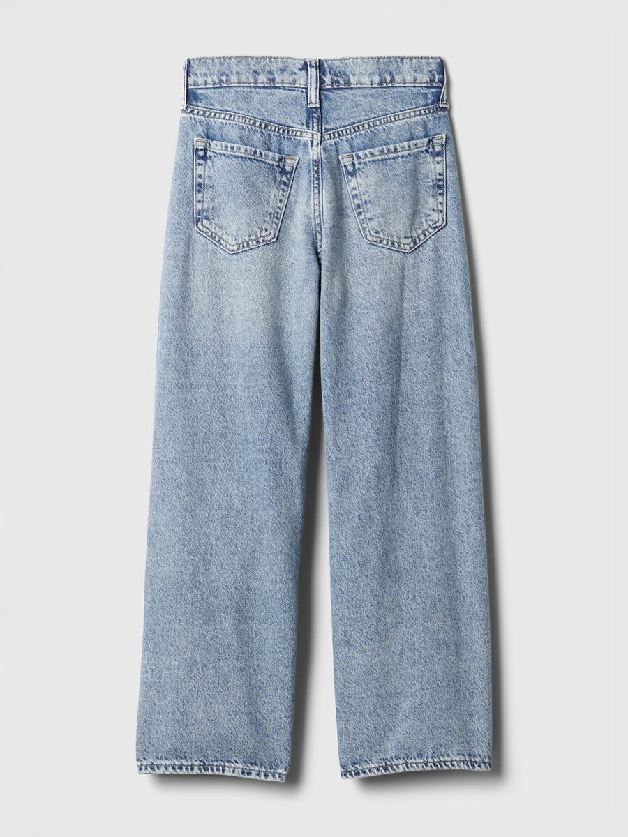 Jeans larghi in denim_4