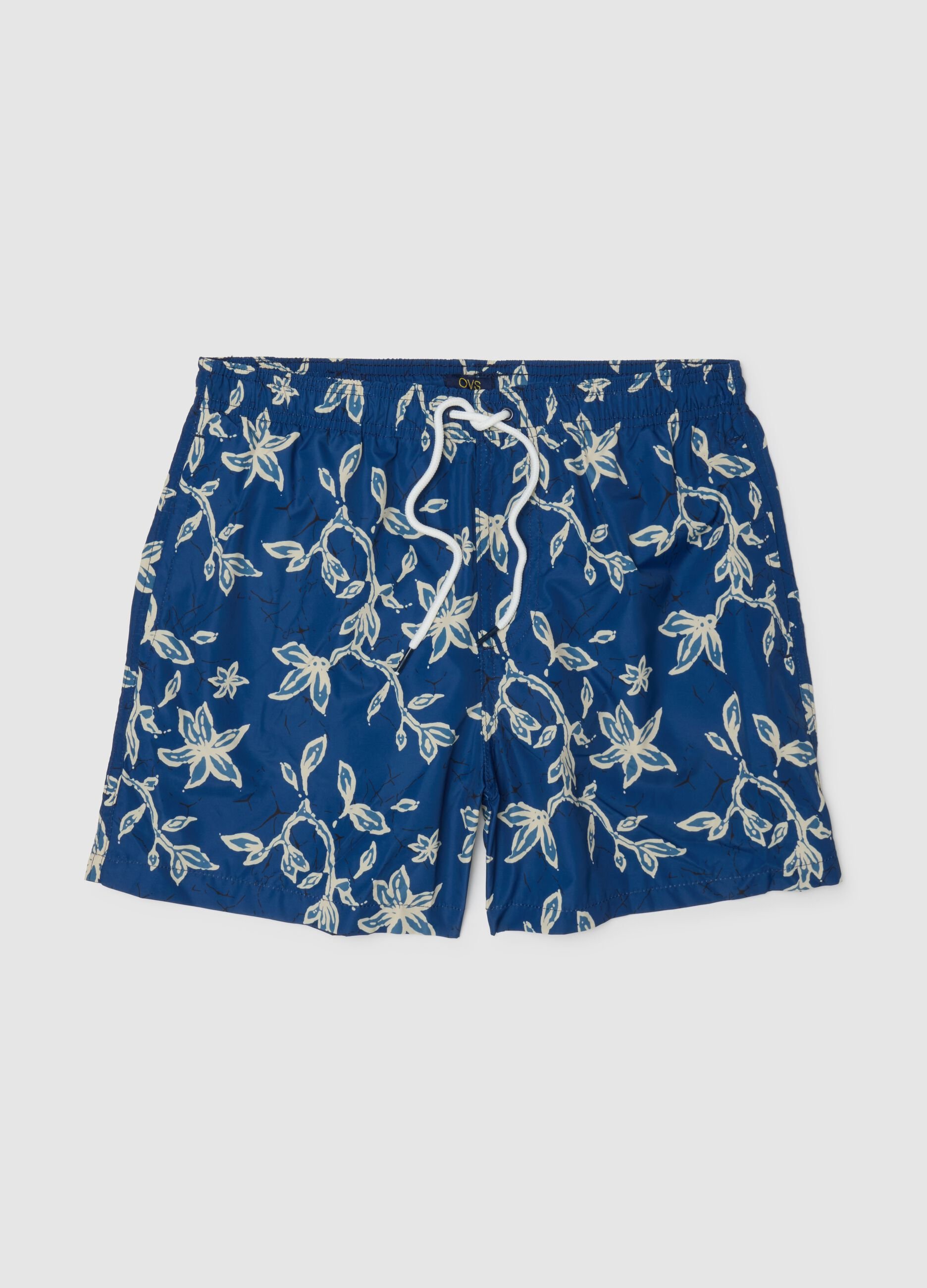 Costume da bagno da uomo in tessuto multicolor regular fit