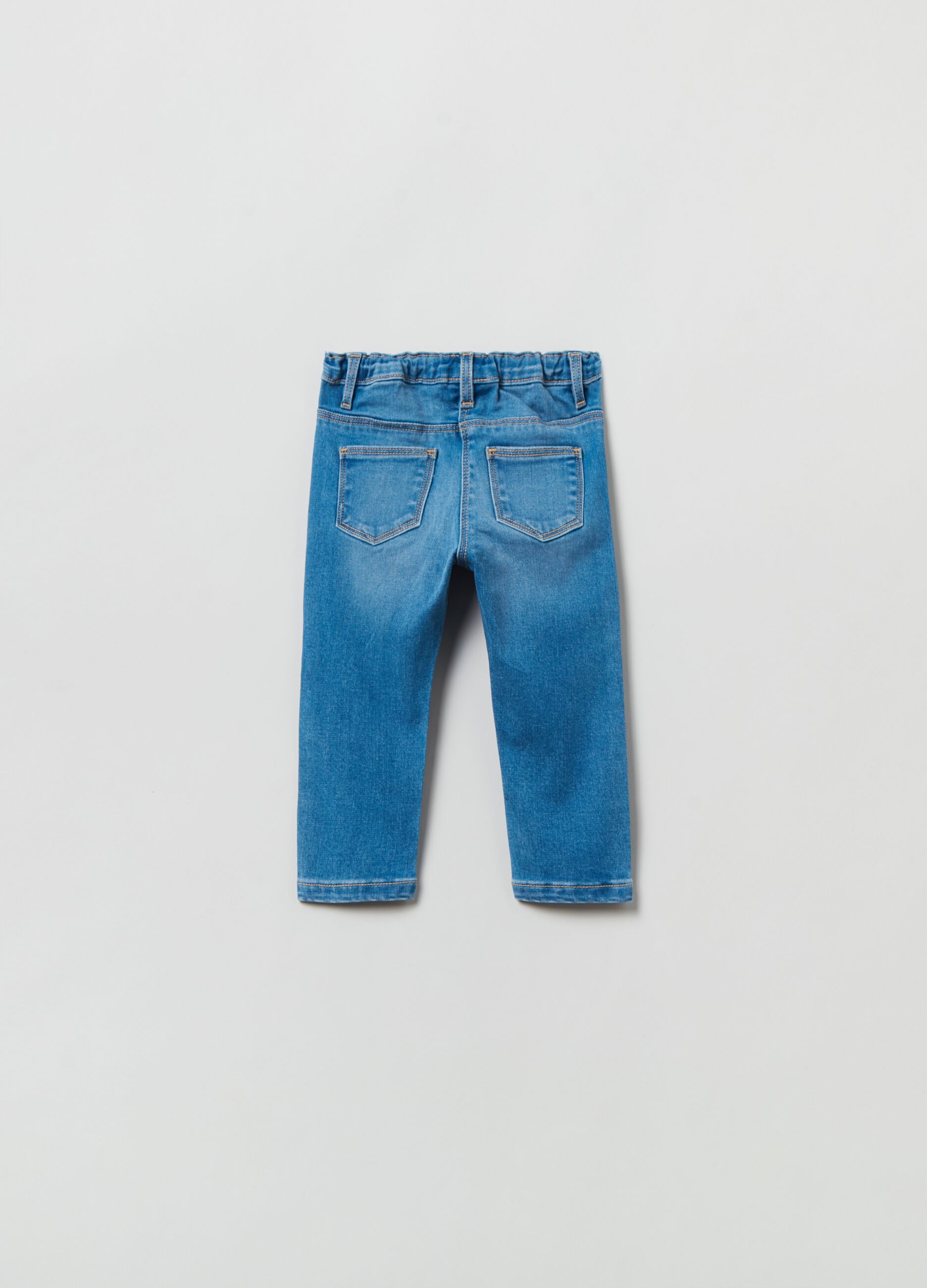 Jeggings slim fit con tasche_1