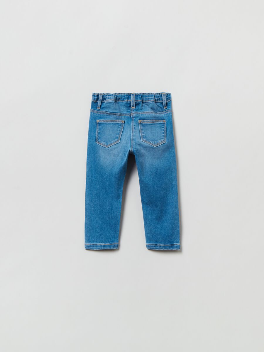 Jeggings slim fit con tasche_1