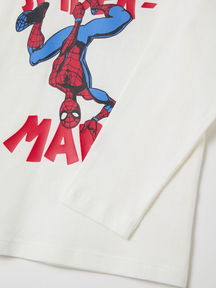 Long-sleeved T-shirt with Spider-Man print_2