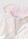 Multicoloured iridescent jacket with hood for children, regular fit_2