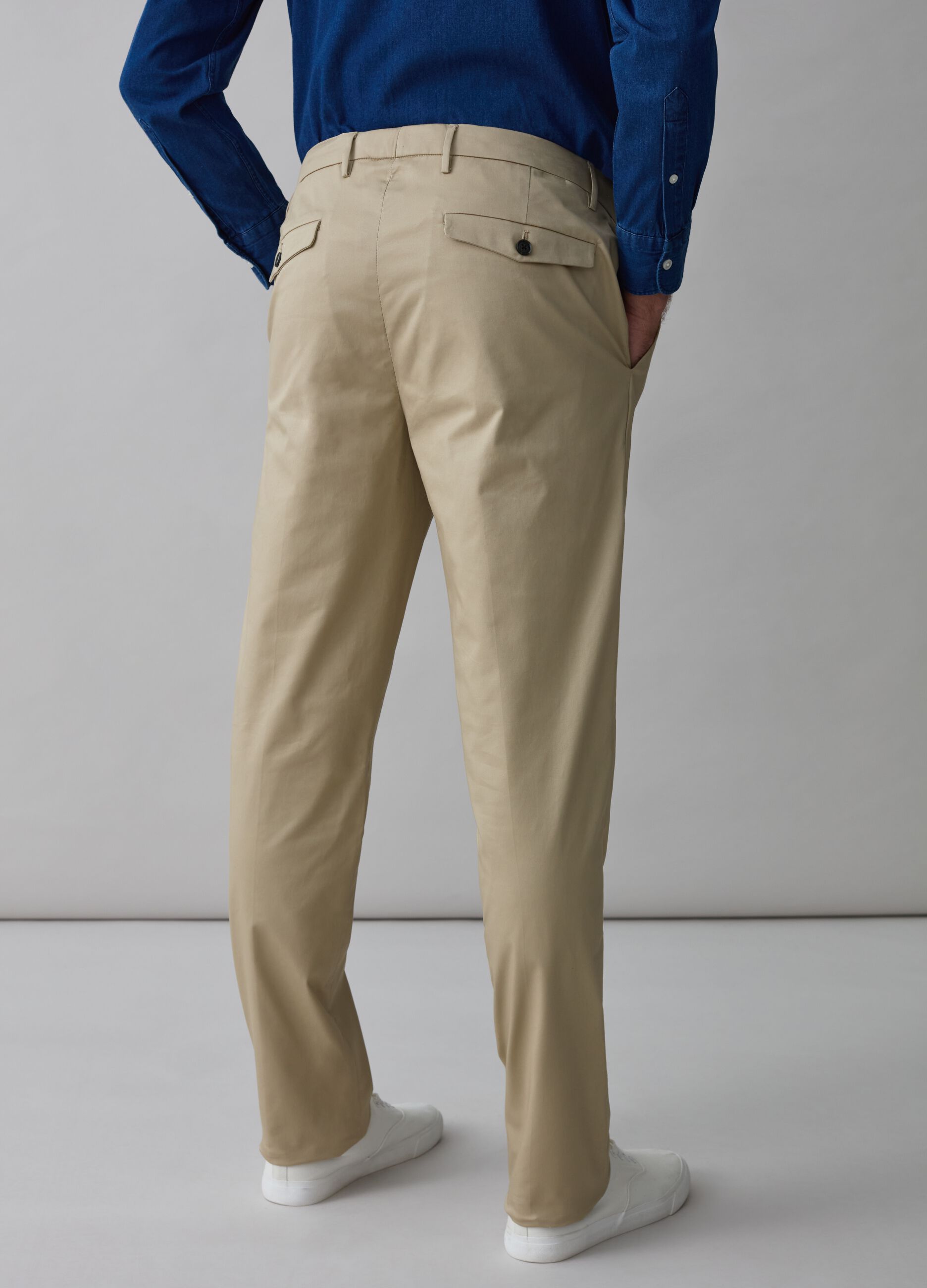 Contemporary chino trousers