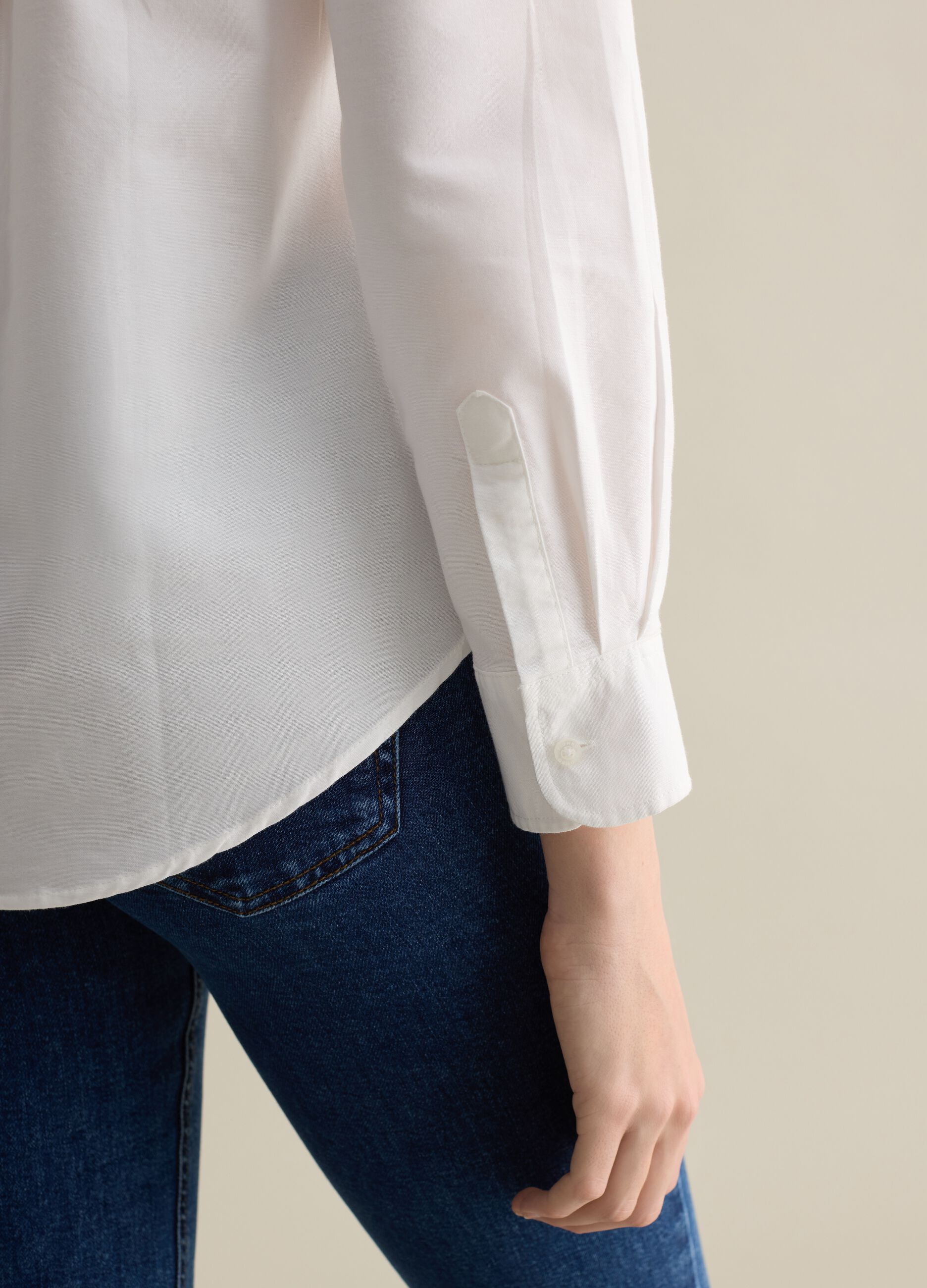 Camicia in cotone oxford