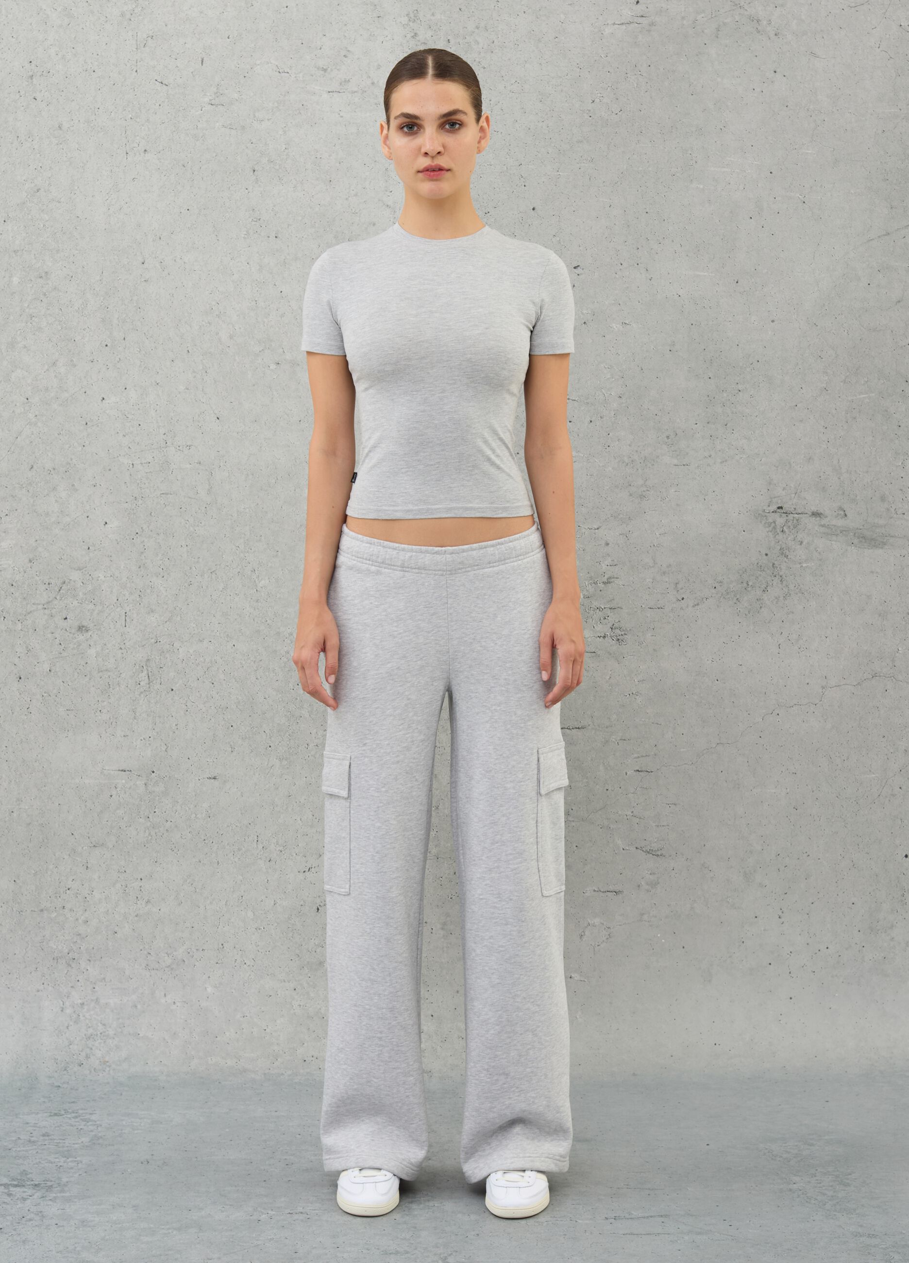 Perfect T-shirt Grey Mélange
