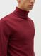 Interlock cotton T-shirt with high neck_3