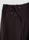 Brown flared formal trousers in stretch viscose_5