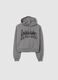 Girls' Grey Hoodie in Pure Cotton_3