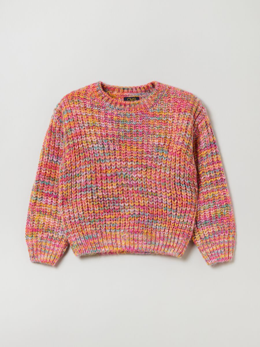 Pullover a coste inglesi multicolor_0