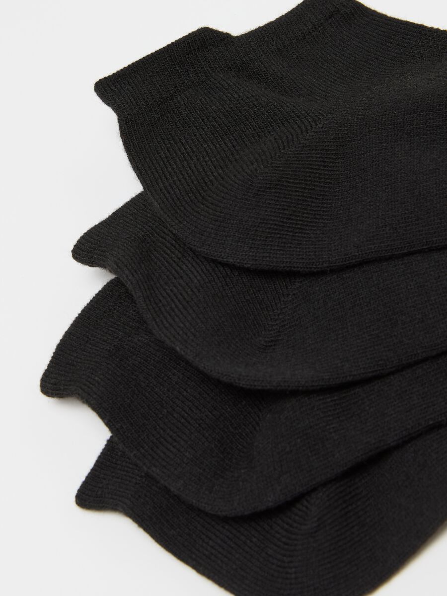 Three-pair pack short stretch socks_2