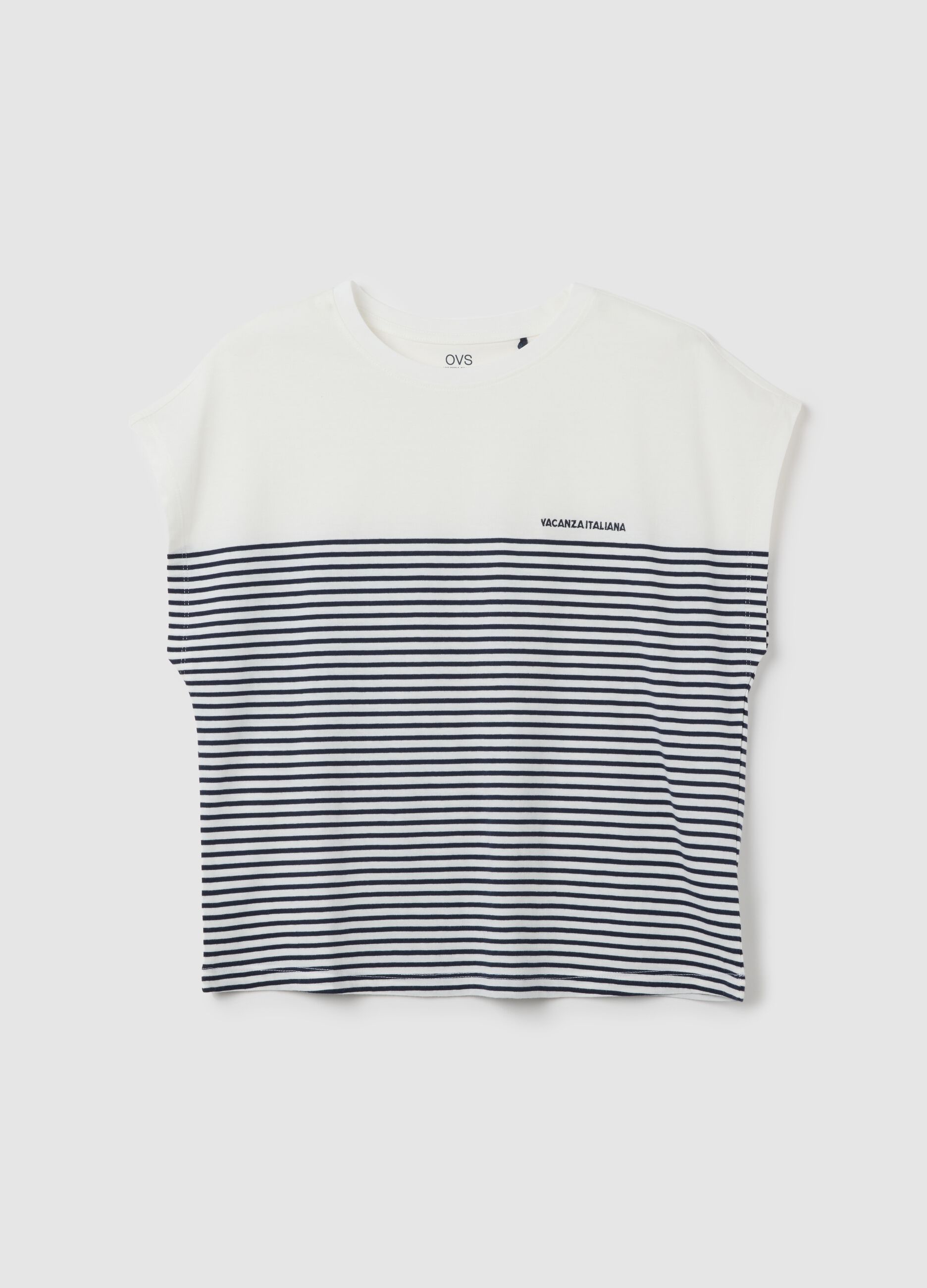 Multicolour Pure Cotton Women's T-shirt