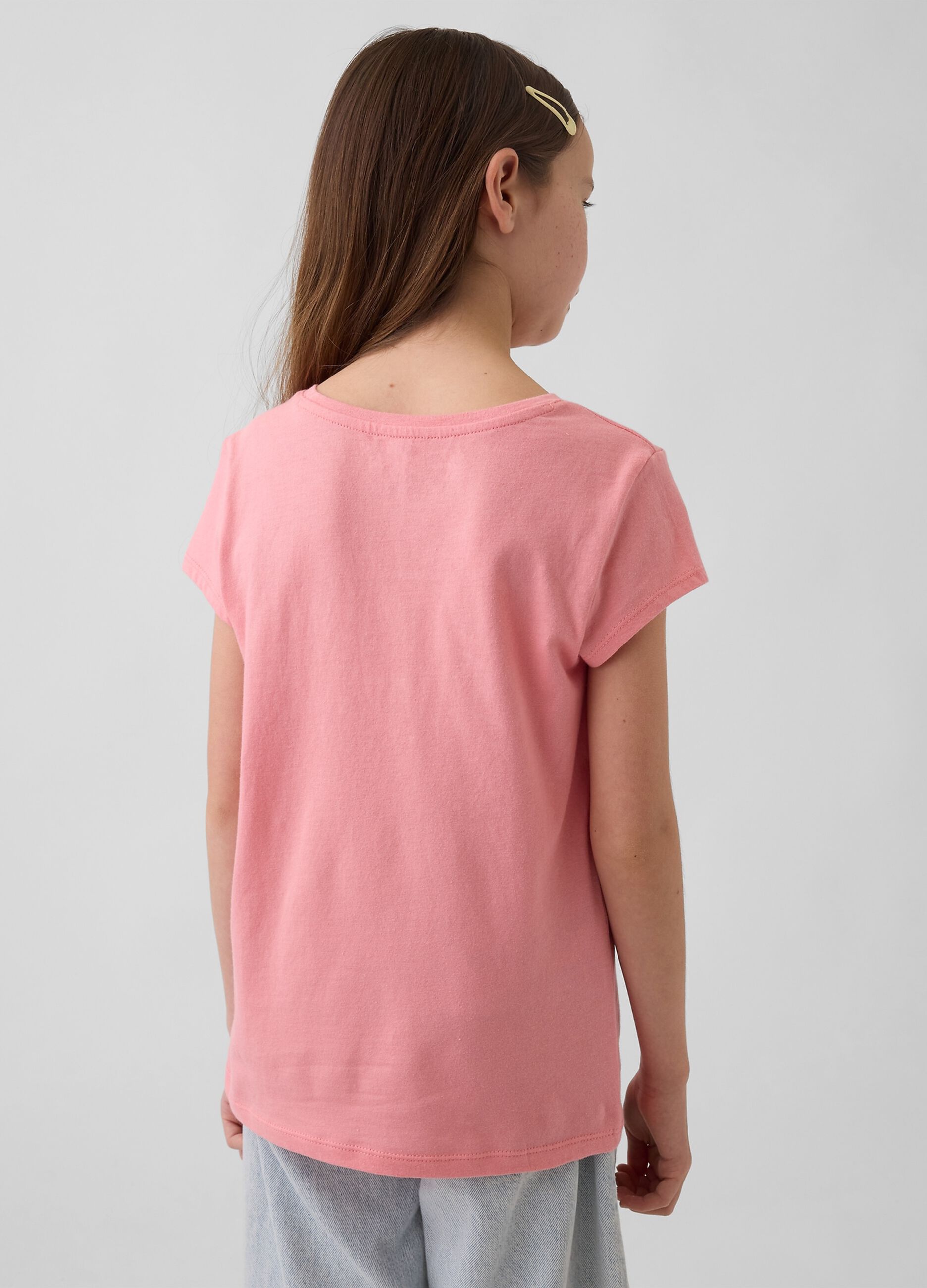 Short-sleeve pure cotton T-shirt