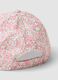 Multicolour pure cotton baseball cap for girls with flowers_1