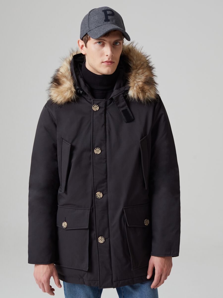 Parka with hood_0