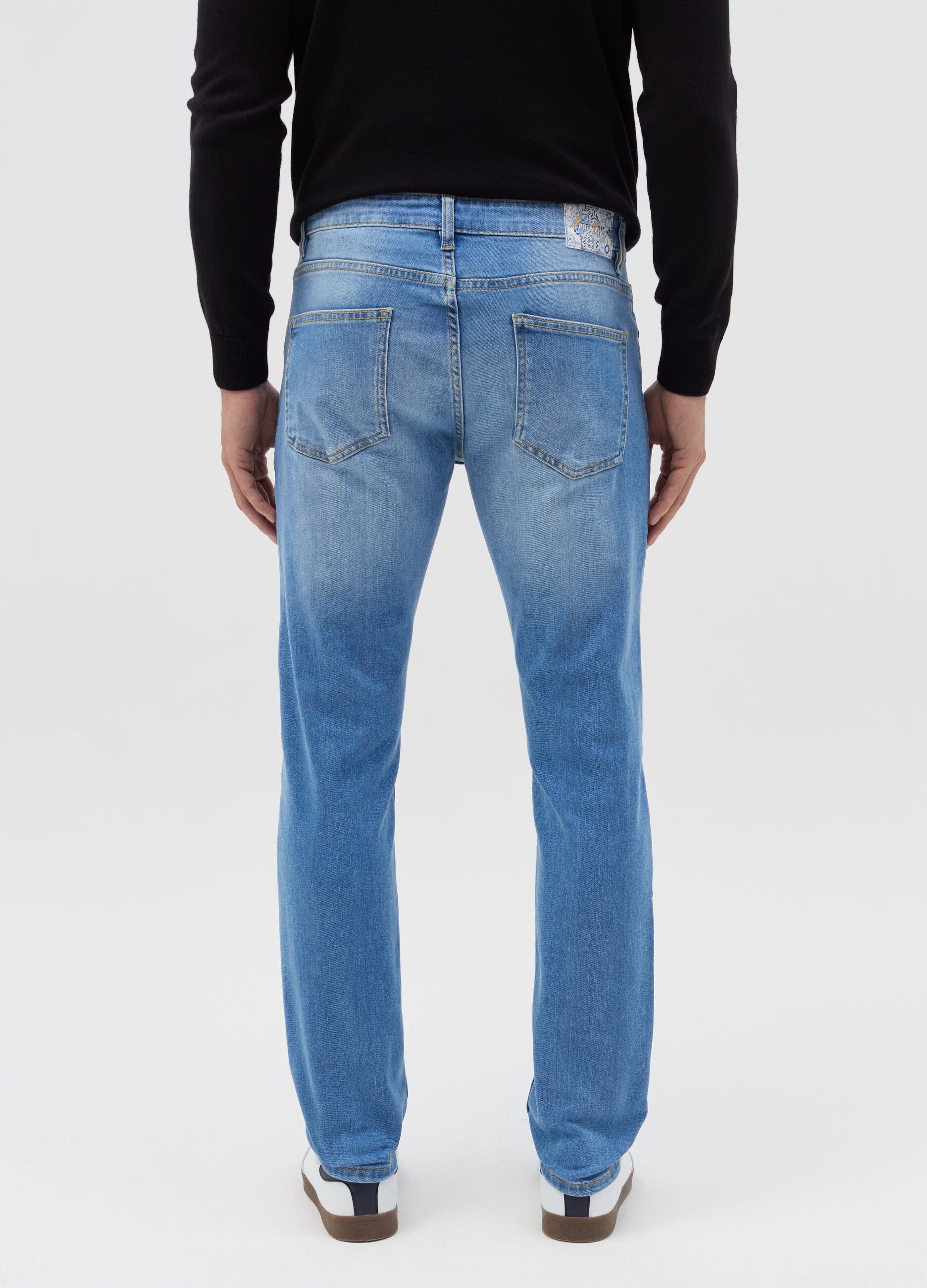 Skinny-fit jeans with five pockets