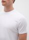 Pack of three men's white cotton regular fit t-shirts_2