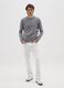 Grey Regular Fit Crew Neck Jumper_1