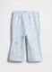 Blue cotton trousers for babies_1