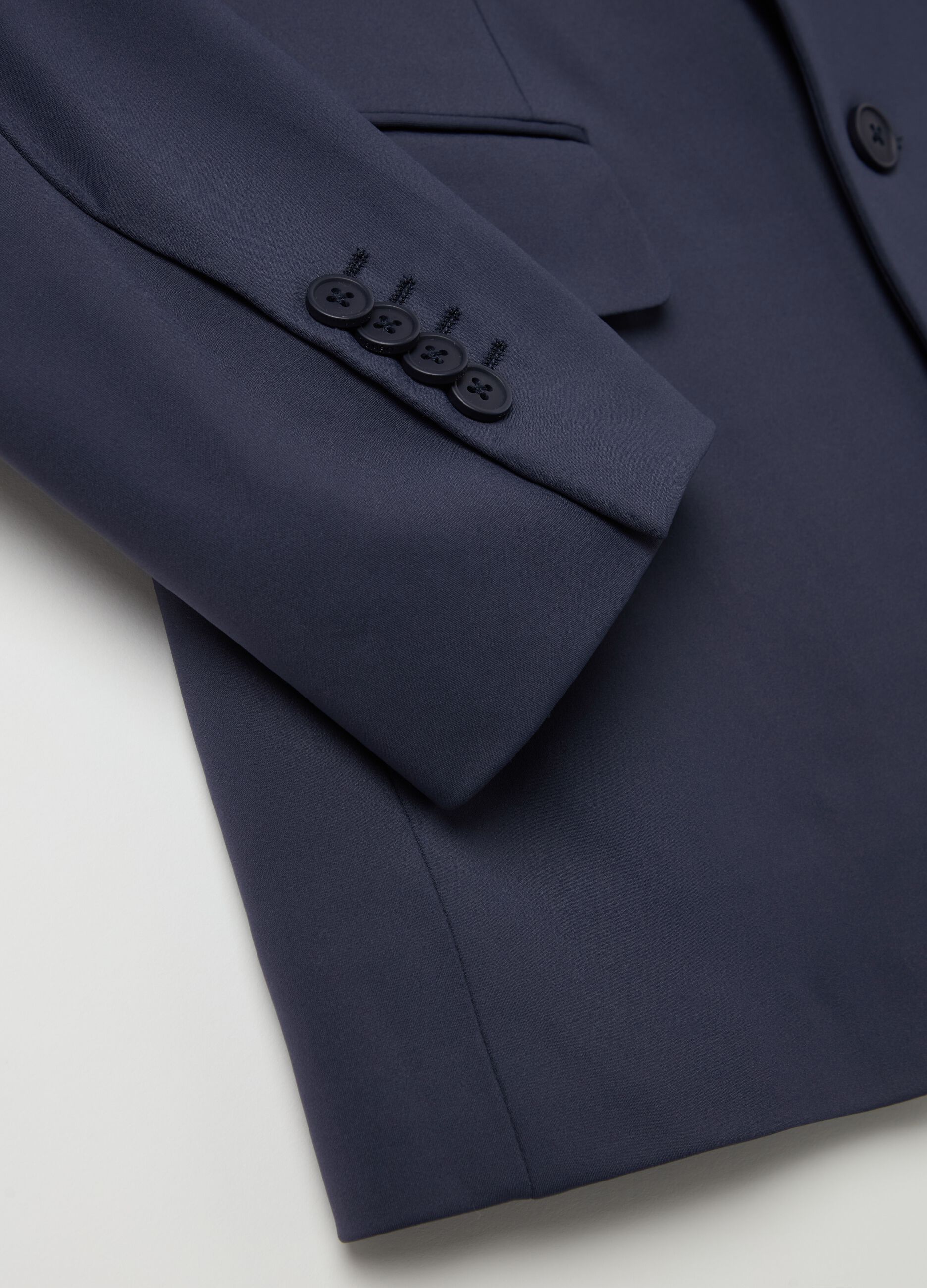 Blazer in technical fabric