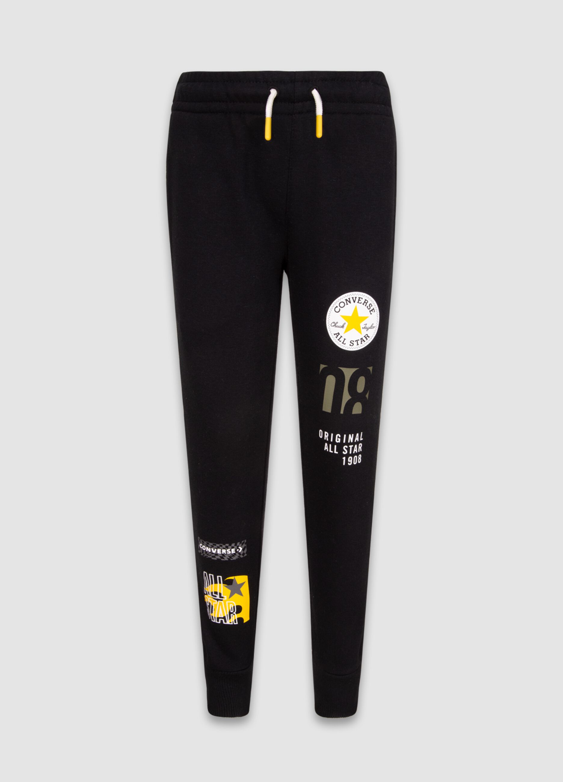 Pantaloni tuta felpa on sale converse