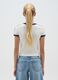 Girls' Multicolour Pure Cotton Fitted T-Shirt_1