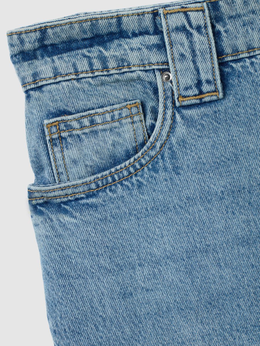 Jeans in puro cotone denim skater_5