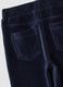 Light blue flared stretch cotton trousers_3