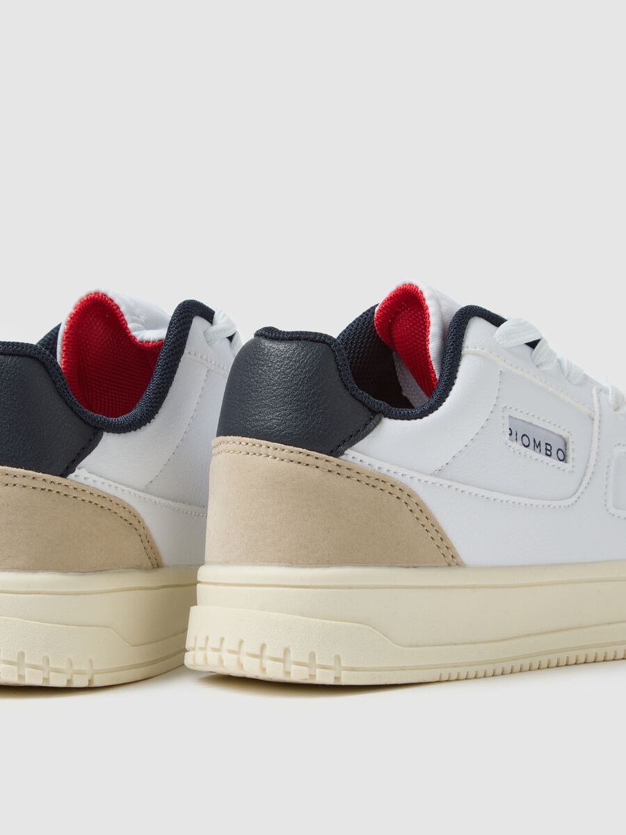 White and Beige Kids' Sneakers_3
