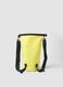 Yellow waterproof bag with shark print_1