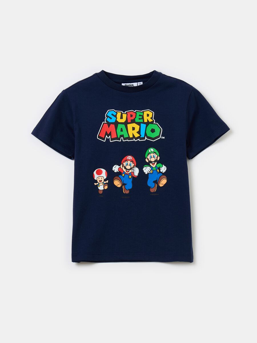 T-shirt in cotone con stampa Super Mario™_0