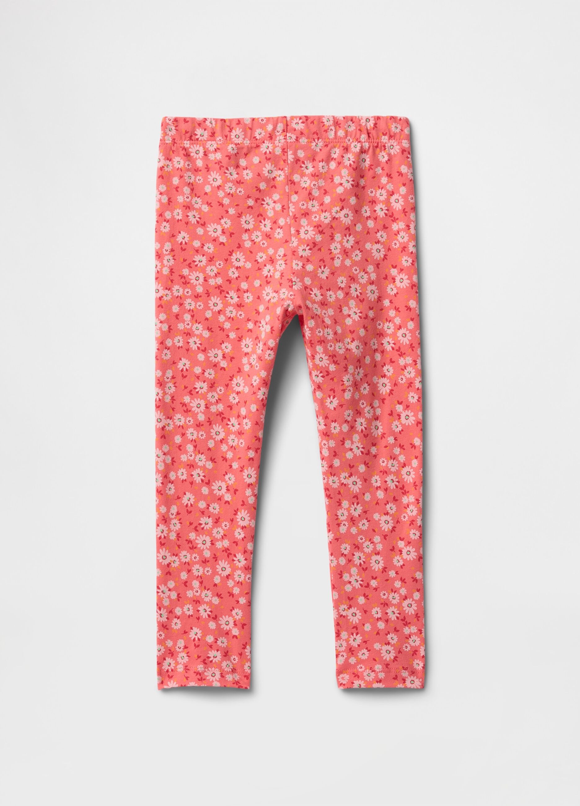 Pink Floral Leggings for Girls